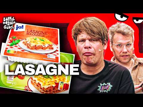 Lecker LASAGNE oder Hölle AL FORNO? Fertiglasagnen im Test! | Löffel Messer Gäbel