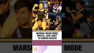 Download lagu Marsha Aruan Mode BRUTAL Asik Joget di Konser King Nassar #gosipartis #marshaaruan #kingnassar mp3