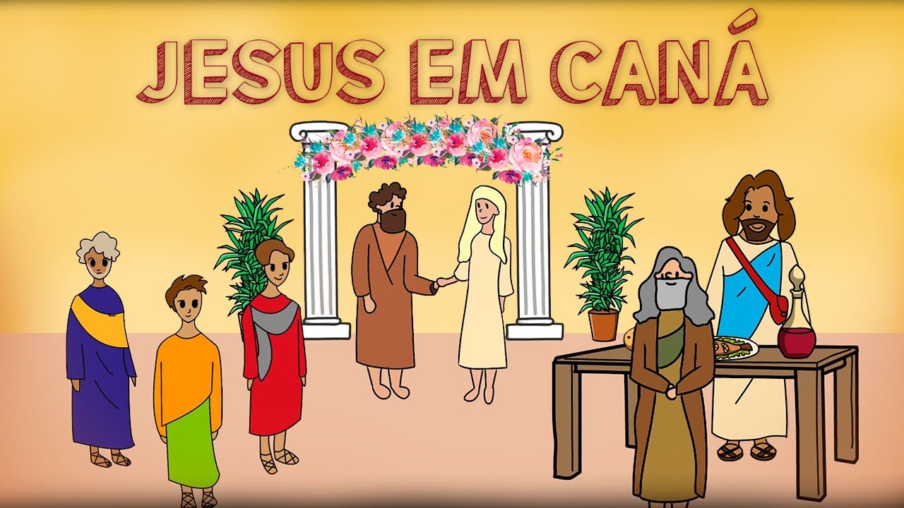 História Bíblica Para Crianças: JESUS EM CANÁ [o primeiro milagre] O Grande Livro
