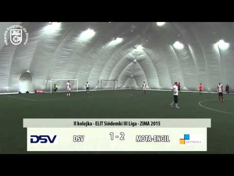 DSV 4:2 MOTA-ENGIL - ELIT Siódemki III Liga ZIMA 2015