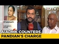 AIADMK Leaders Spar Over Sasikala Before One Hangs Up On National TV