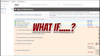 What if on Degree Works