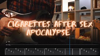 Download lagu Apocalypse Cigarettes After Sex Сover / Guitar Tab / Lesson / Tutorial mp3