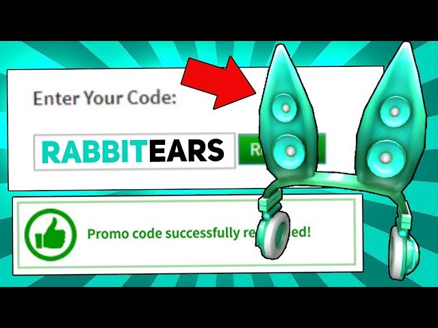New Working Promo Codes On Roblox Gives You Free Headphones Teal Techno Rabbit Headphones How To Get Teal Techno Rabbit Headphones بواسطة Alphabolt - roblox techno rabbit headphones