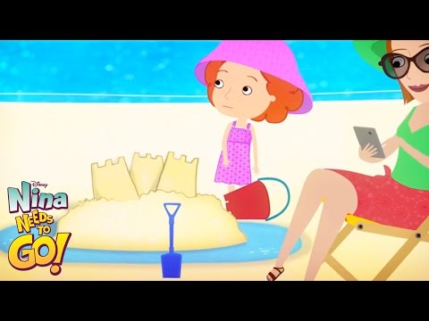 Beach | Nina Needs to Go! | Disney Junior