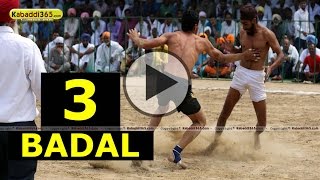 (1) Badal (Mukatsar) Kabaddi Tournament 10 April 2015