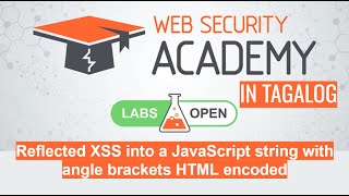Download the video "Reflected XSS into a JavaScript string with angle brackets HTML encoded | Portswigger Academy"