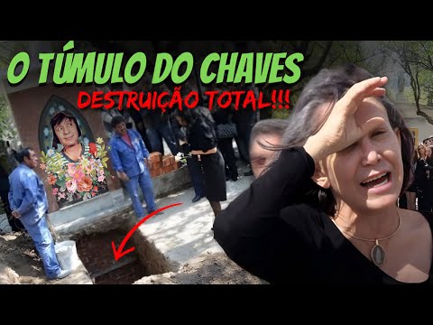 CONFUSÃO NO TÚMULO DO CHAVES - FLORINDA SE DESESPERA!