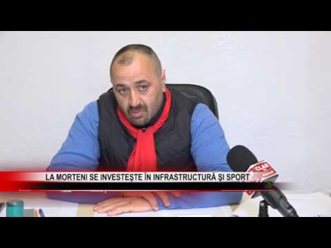 stire 05 05 2017 La Morteni se investeşte în infrastructură şi sport