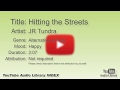 Hitting The Streets JR Tundra Alternative Punk Happy YouTube Audio Library BGM