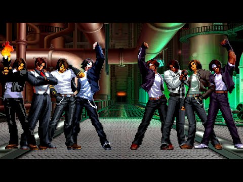 [KOF Mugen] Kyo Kusanagi Team vs Kusanagi Team