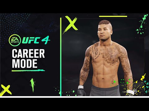 UFC 4 Career Mode --- Part 1 - MY CAREER