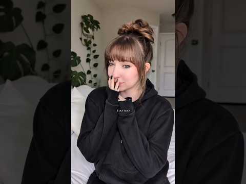 can you do a messy bun? 💕 #messybun #bun #hairtutorial #hair #hairstyle #updo #hairinspo