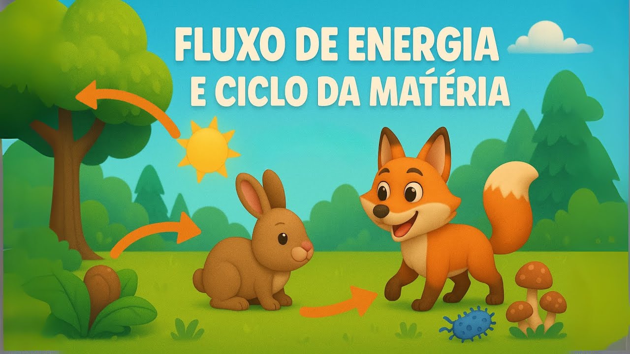 Fluxo de energia e ciclo da matéria - a relação entre os seres e o ambiente