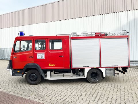 DAIMLER-BENZ - LK 814 F 4x2 Doka, Löschfahrzeug LF8