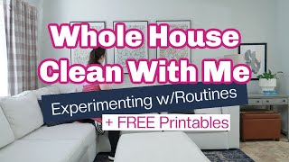 Whole House Clean With Me