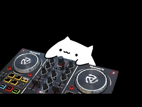 Bongo cat plays 500 BPM song