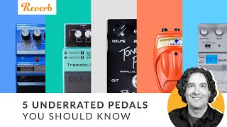Video thumbnail for Andy Picks 5 Totally Underrated Effects Pedals | Reverb Tone Report by Reverb