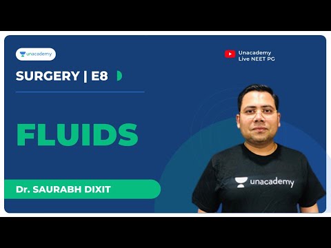 Surgery E8 | Fluids | Clinical Approach | Dr. Saurabh Dixit