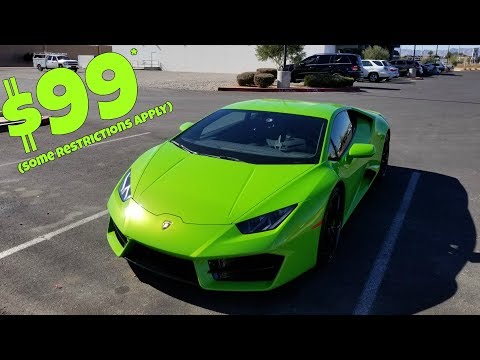 What do you need to rent a sports car?