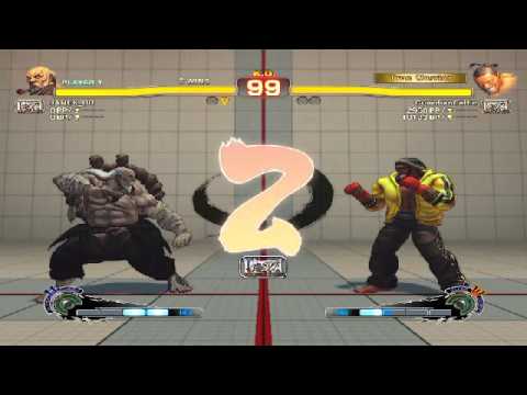 Ultra Street Fighter IV battle: Gouken vs Dee Jay