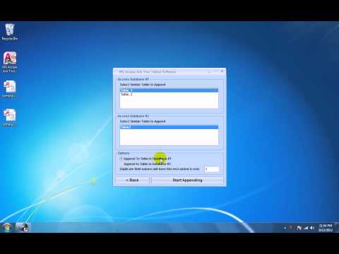 MS Access Join Two Tables Software