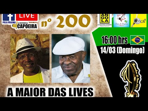 200ª LIVE NA IDENTIDADE DO CAPOEIRA - A MAIOR DAS LIVES