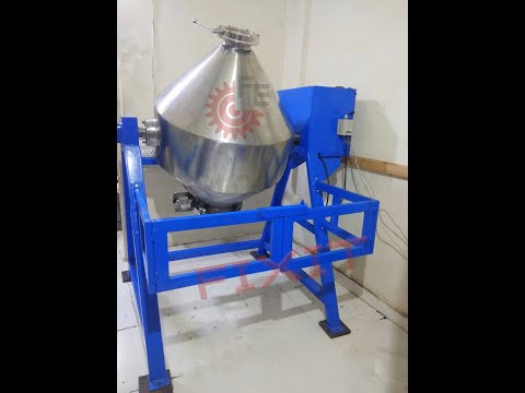 Double cone blender, model name/number: fdcb-300