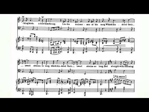 Henry Purcell - Song "Amidst the Shades and Cool Refreshing Streams" Z. 355 audio+sheet music