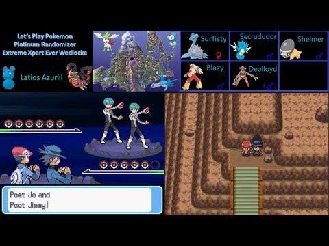 Pokemon Platinum Randomizer Extreme Xpert Ever Wedlocke:  Part 12 - Collaborating on an Island