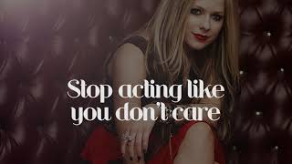 Avril Lavigne - Stop Standing There (Lyrics)