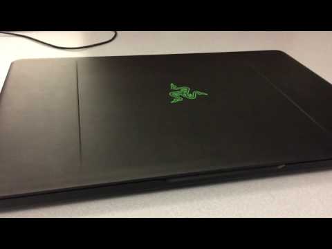 2016 Razer Blade Pro cold start up ticking clicking noise video