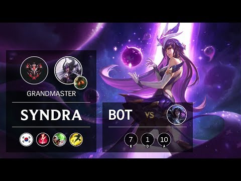 Syndra Bot vs Kai'Sa - KR Grandmaster Patch 9.11
