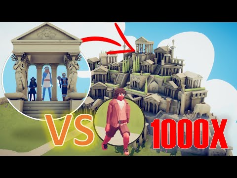 1000 halflings VS Gods - TABS