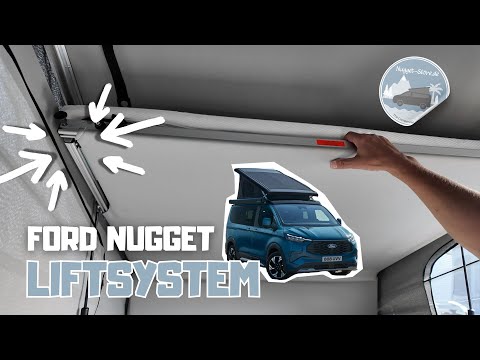 Nugget 2025 Zubehör: Liftsystem für Bett im Aufstelldach