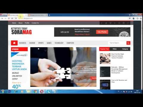 Tip add & delete gadget diblogger