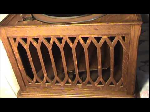 1912 Edison Diamond Disc A-80 Playing Nashville Nightingale By Charleston 7