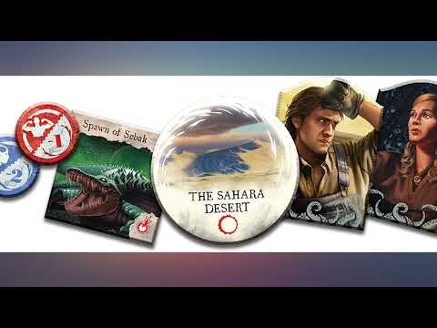 Eldritch Horror Under the Pyramids Board Game EXPANSION | Mystery Game | review