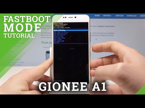 How to Enable Fastboot Mode in GIONEE A1 - Exit Fastboot Mode