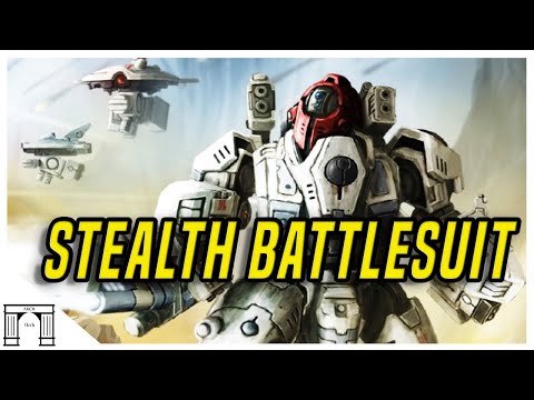 The Tau Stealth Battlesuits! XV15 To The XV95 Ghostkeel Battlesuit!