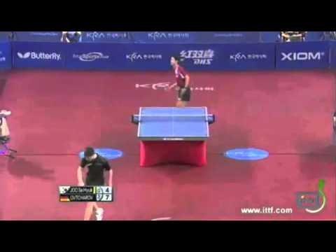 Korean Open 2011  Dimitrij Ovtcharov Joo Se Hyuk