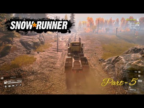 SNOWRUNNER Gameplay Walkthrough Part 5 - Farm ,#snowrunner ,#snowrunnergameplay