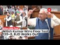 Nitish Kumar Wins Bihar Floor Test Amid RJD Walkout And MLA Defections