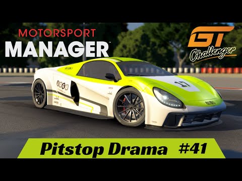 Motorsport Manager - Pitstop Drama - #41 - Create A Team - GT Series Lets Play