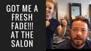 Hair Replacement Hair System Review Got a Haircut today!!!