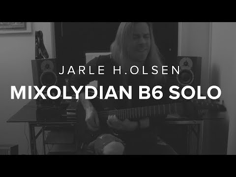 Jarle H. Olsen's Mixolydian B6 Solo
