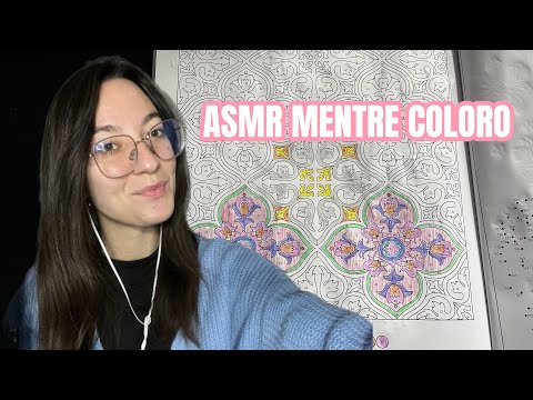 RILASSATI MENTRE IO COLORO | ASMR ITA