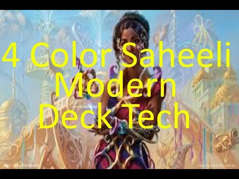 MTG: 4 Color Saheeli Modern Deck Tech