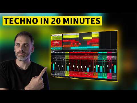 This is How to Build a Techno Track in Under 20 Minutes | Techno Basics in Cubase