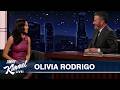Olivia Rodrigo On Her New Album Filming At Versailles Jimmy Kimmel Makes Her Dreams Come True